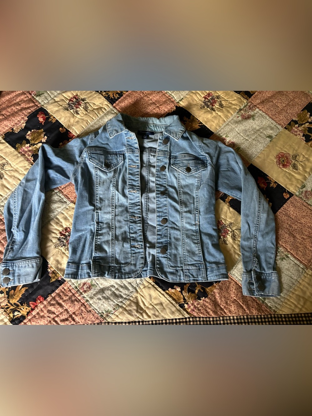 Charter Club Light Blue Denim Jacket for Women
